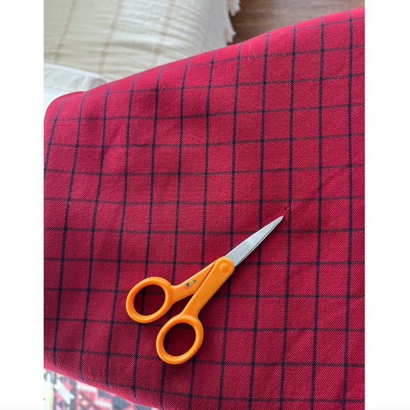 Vintage FILSON Wool Shirt Made in U.S.A. - Dark Red Windowpane Check - XXL - Picture 11 of 12